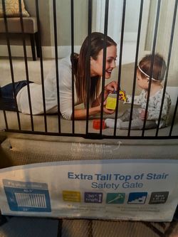 Extra Tall Top of Stair Safety Gate