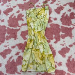 Y2K Sage Green Marble Satin Slip Dress | Fairycore Coquette Cowl Neck Midi Dress | Pinterest Aesthetic 90s Bodycon Smal