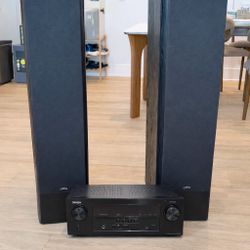 Infinity Speakers & Denon Receiver - Infinity Primus P363