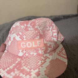 Brand new pink GOLF hat 
