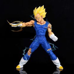 Majin Vegeta GK Statue from the iconic anime series Dragon Ball Z, depicting the Super Saiyan Prince
