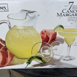 Margarita Glassware & Snack platter
