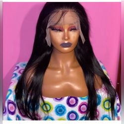 ✨ 22” Sleek Straight Frontal Wig – 180% Density ✨