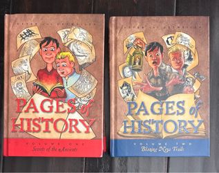 Veritas Pages of History Books 1 & 2