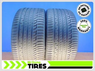 2 Continental PremiumContact 6 SSR RFT XL 315/35R22 Tires 6.7/32 Tread 111Y