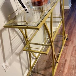 Bar Serving Cart -Trolly Without Wine Rack Holder