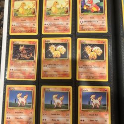 Pokemon Base Set Common Collection