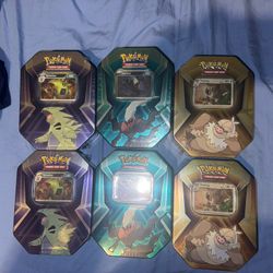 Sealed Pokemon Tins
