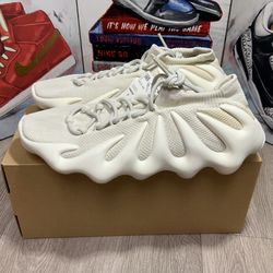 adidas gazelle silver green womens Yeezy 450 'Cloud White' main image 1