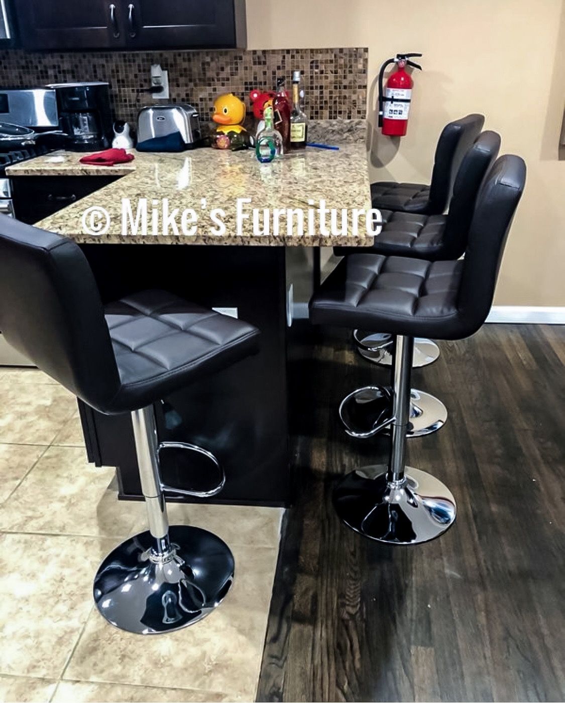 New Adjustable household Bar Stools (5 colors Red, Black, White, Gray, Brown)