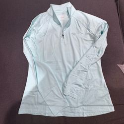 Women's Golf Polo Shirts Long Sleeve 1/4 Zip UPF 50+