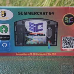 SummerCart 64 N64 Super Summer Cart Game Cartridge ED64 Everdrive Nintendo SC64