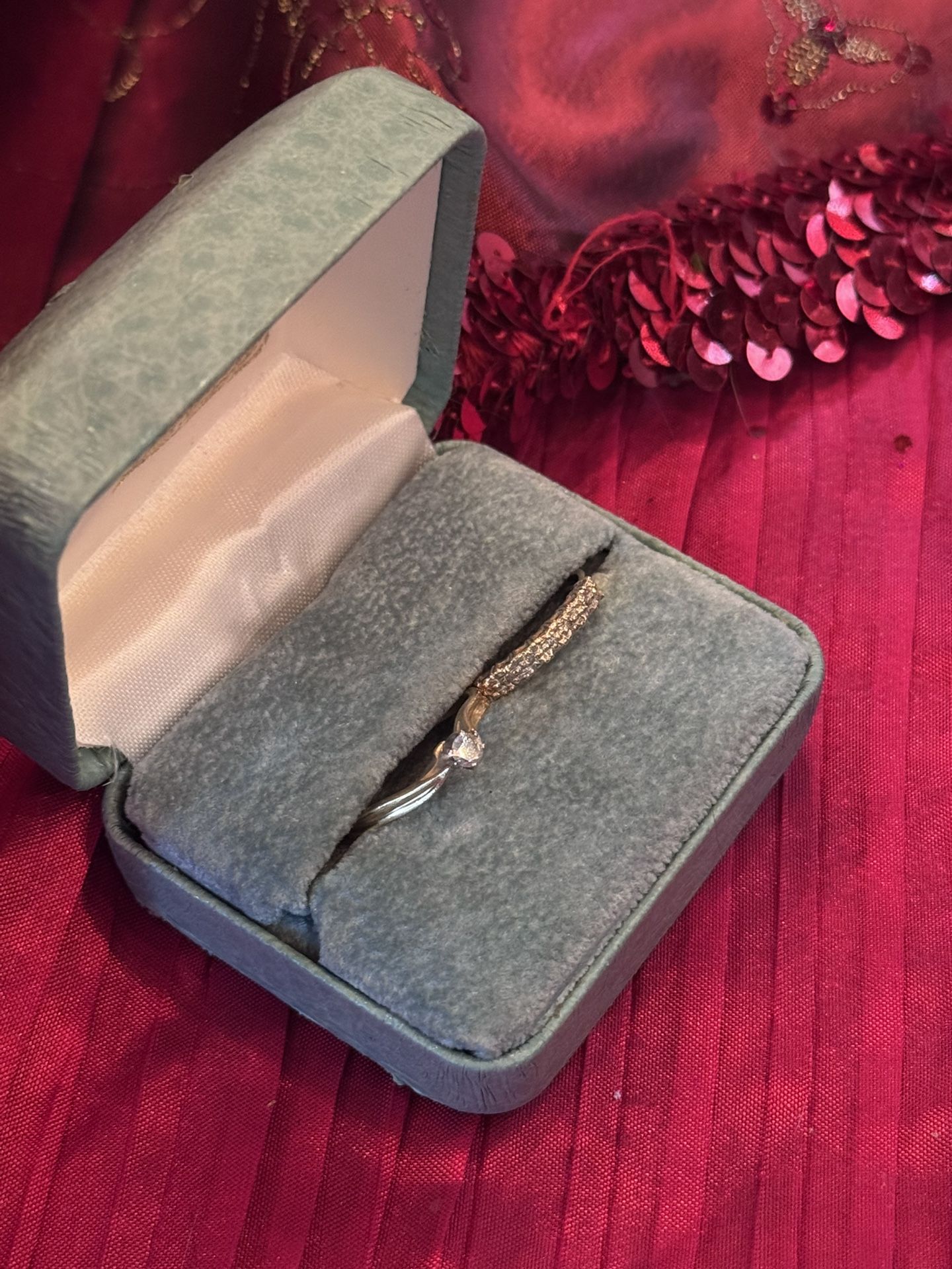 Women’s Engagement Wedding Ring Set