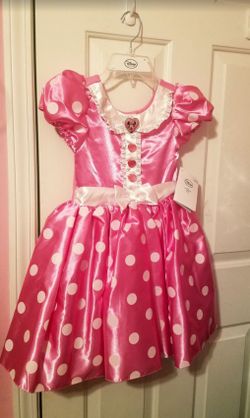 Minnie Mouse Dress Up Dress size 5/6 New