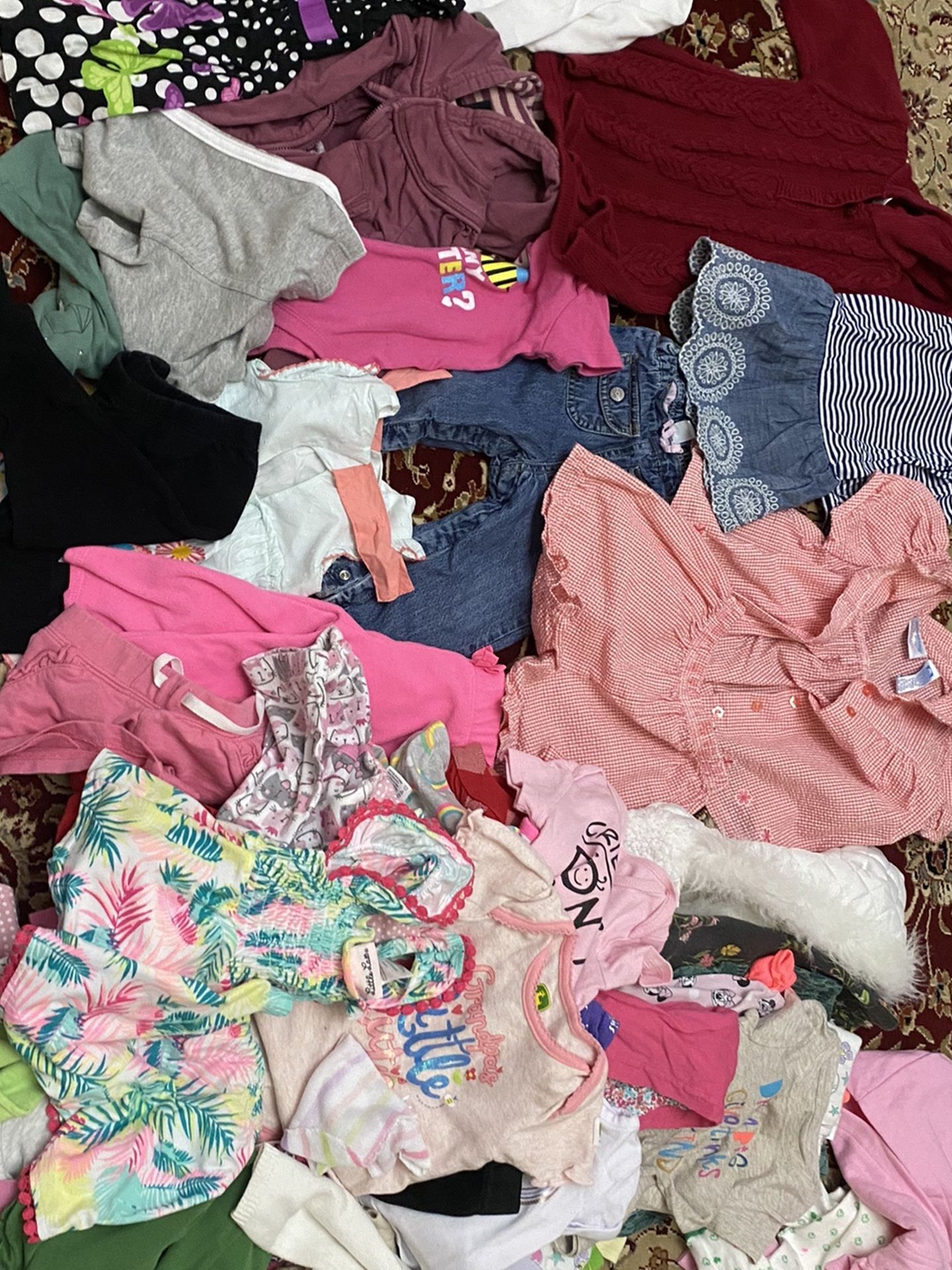 Girls clothes from 6 to 12 months 77 pieces