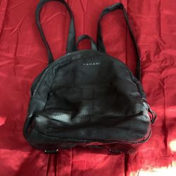 Faux Leather Bag Backpack 