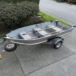 Crestliner 1258 Outreach with Trailer