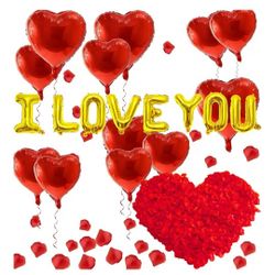 Wedding Anniversary Engagement Valentine Day Romantic Decorations Special Night Party Supplies