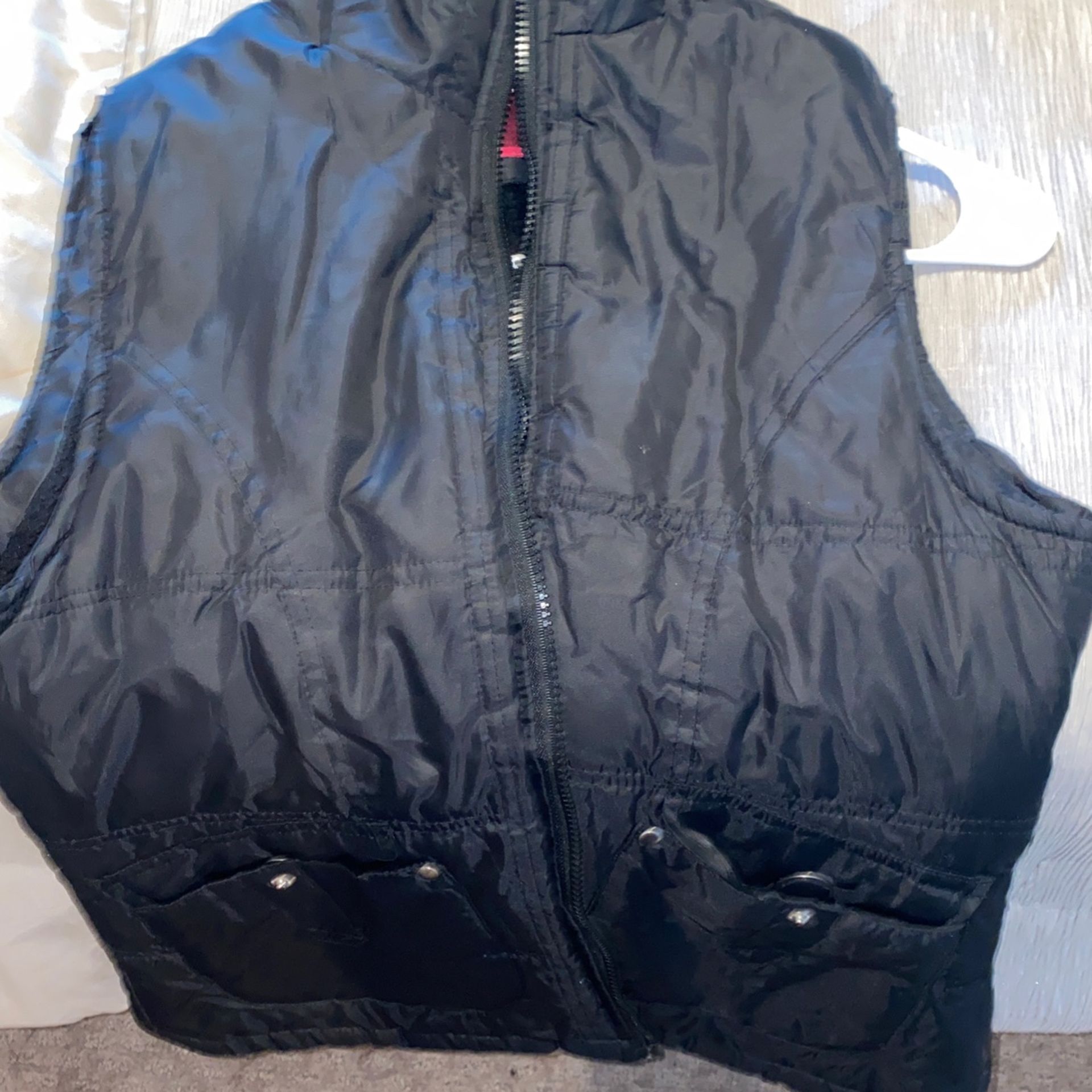 Black Vest Size Medium