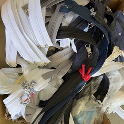 Zippers - 50 Pieces