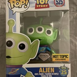 Diamond Toy Story Alien Funko Pop New Rare