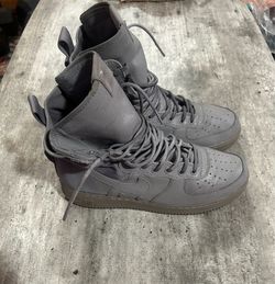 NIKE SF Gray Air Force 1 Size 10