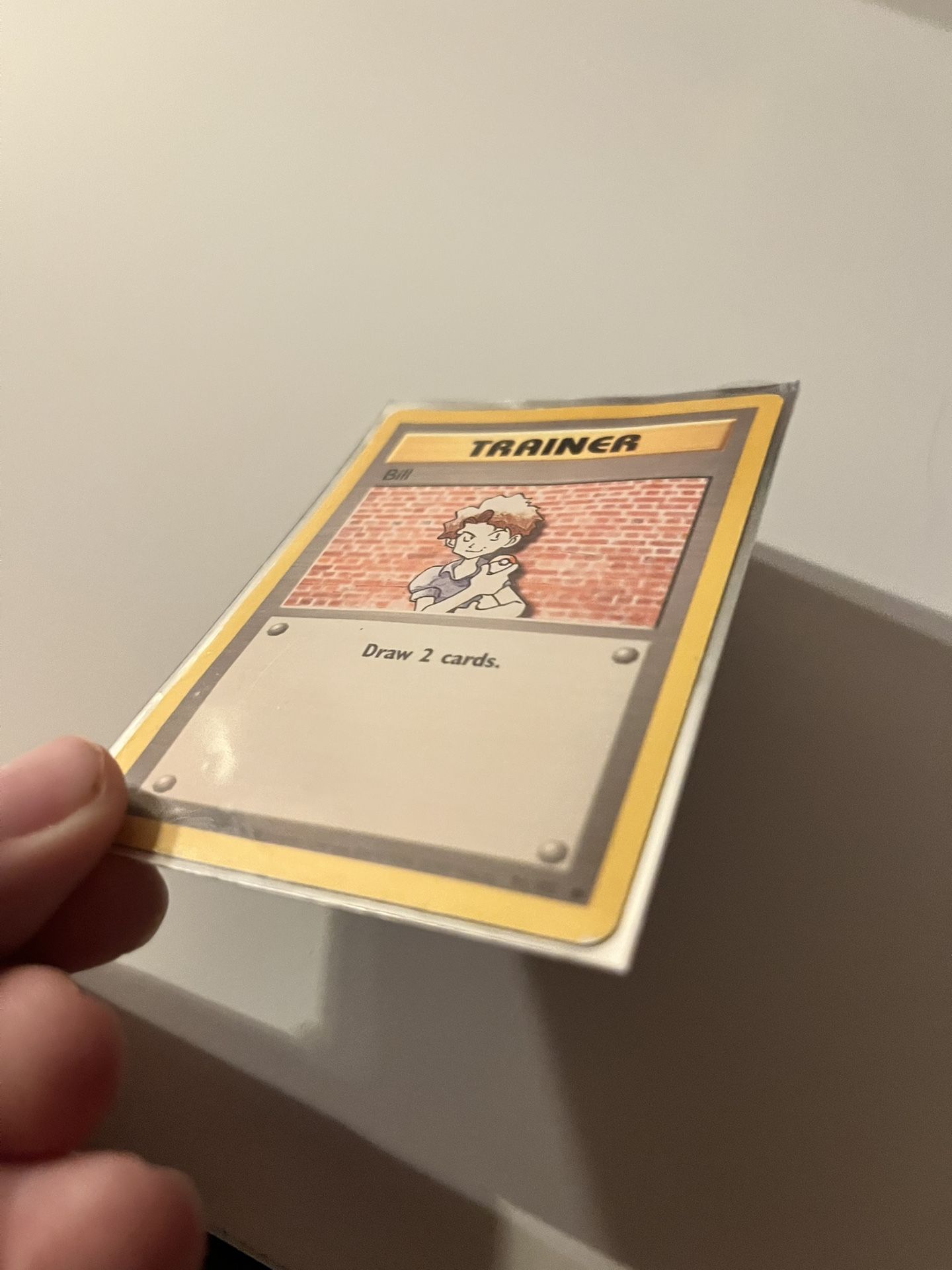 rare pokemon card (trainer bill) 91/102 - greenwatershopping.com