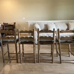 Wooden Barstool Chairs 