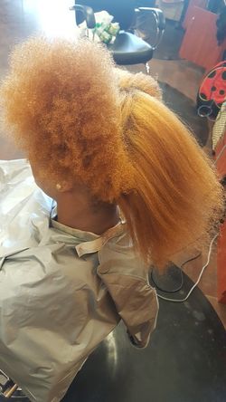 Silk press and hydration