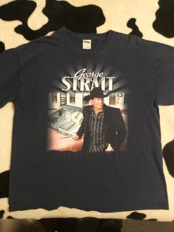 George Strait concert shirt. XL