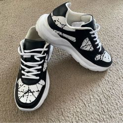 Niccole Street Style Sneakers Fashion Shoes Womens Size 9 Chunky  flats