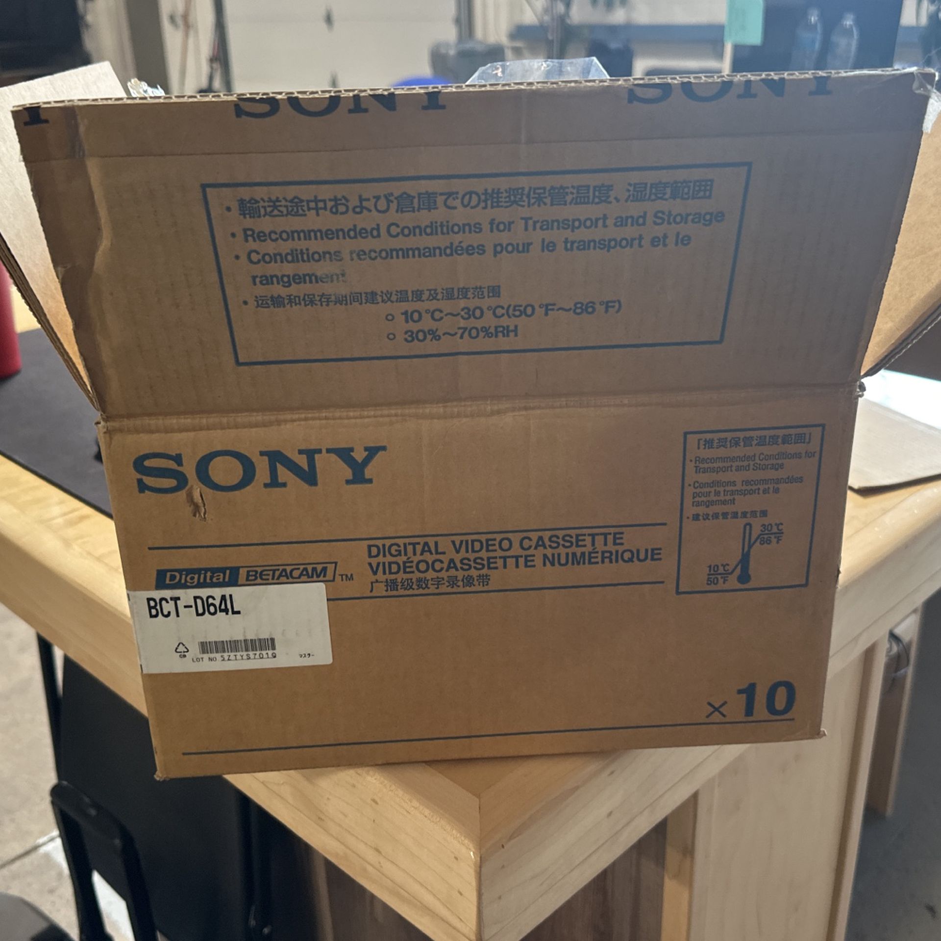 Sony Digital Beta cam 64 Minutes