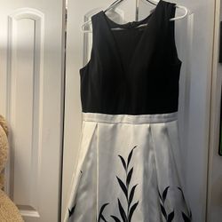 Black And White Prom Dress