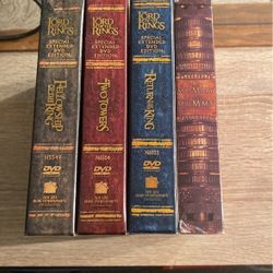 Lord of the Rings Trilogy DVD Special Extended DVD Edition