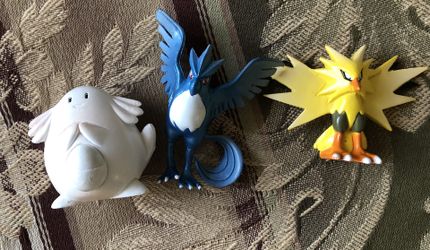 Pokémon collectible figurines $3 each