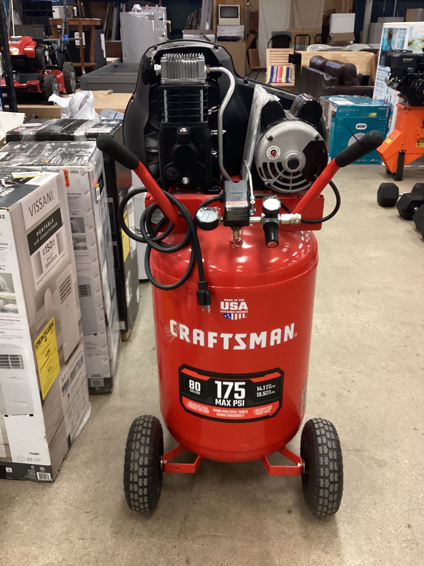 CRAFTSMAN 30-Gallon Portable Electric 175 PSI Vertical Air Compressor