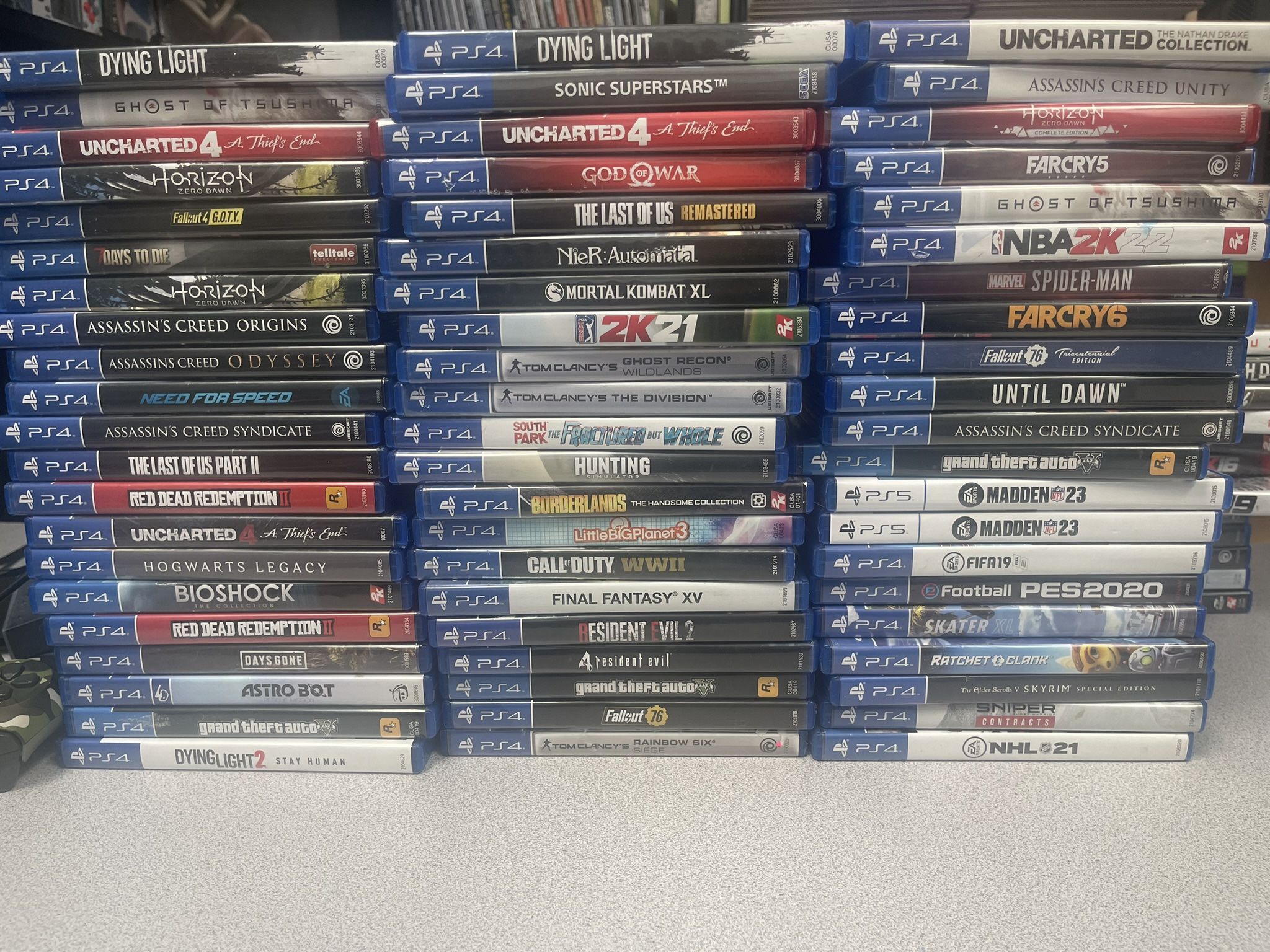 PlayStation 4 Ps4 Games