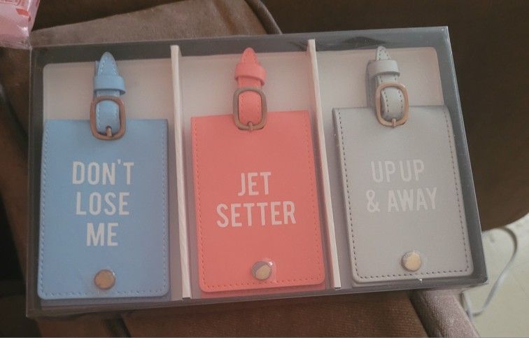 Luggage Tags 3 Pack