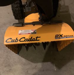 Cub Cadet Snow Blower hardly used