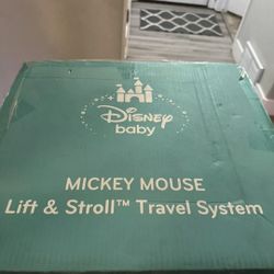 Disney Baby Mickey Mouse
Lyft And Stroll Travel System
New Inbox-Rare Stroller