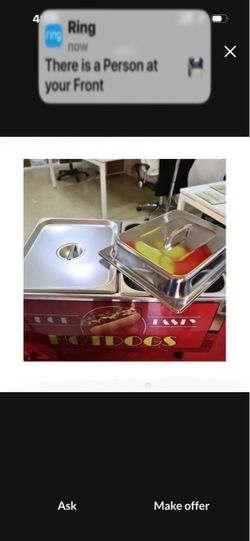 Hot dog cart