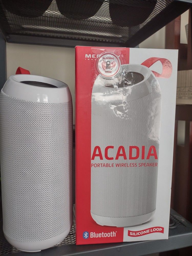 Acadia Portable Wireless Bluetooth Speaker New