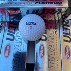Wilson Ultra Titanium Golf Balls