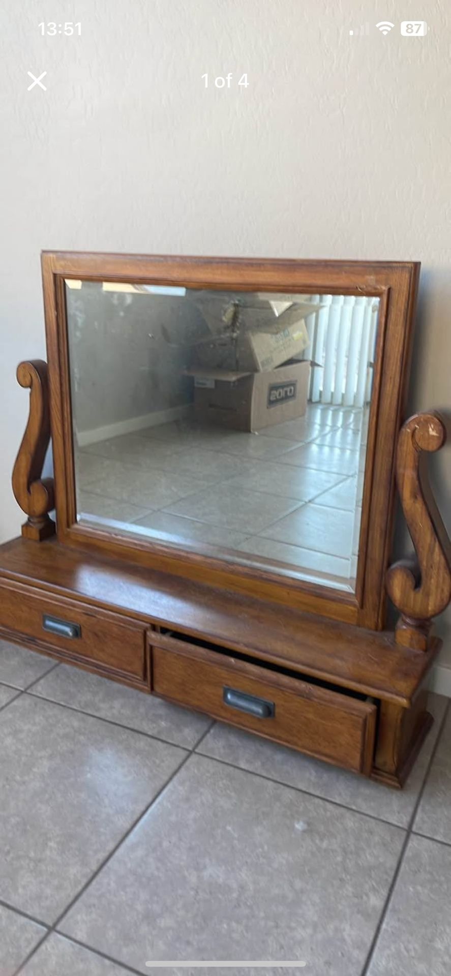 Dresser Mirror Combo