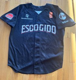 2023 Junior Caminero Leones Del Escogido Game Worn Rookie Jersey Size Large