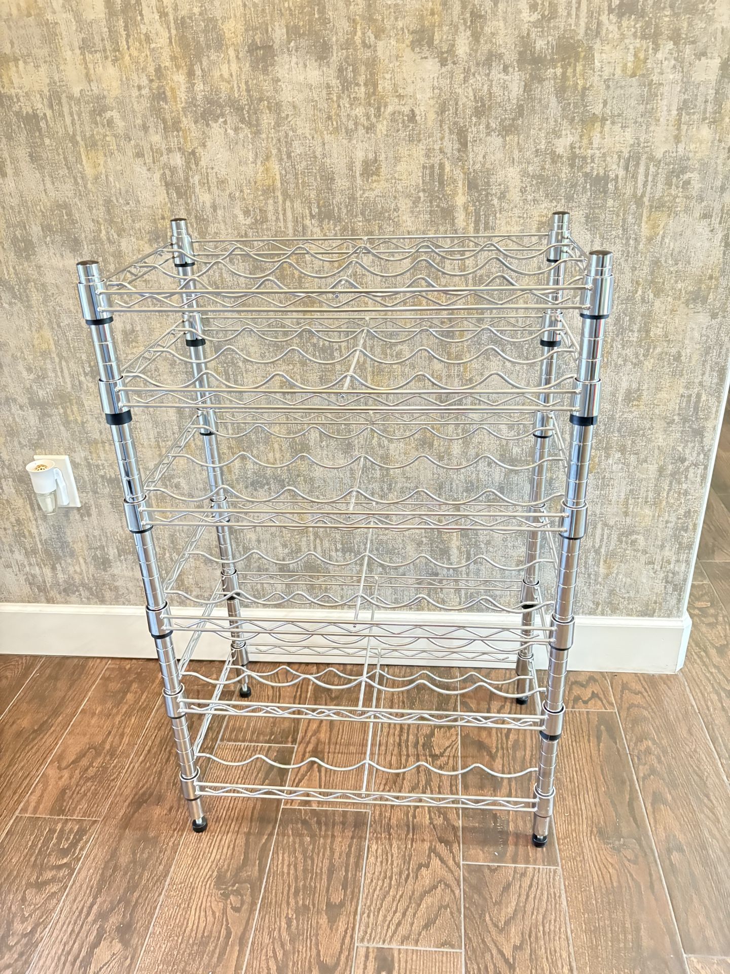 6-Tier Metal Wine Rack 