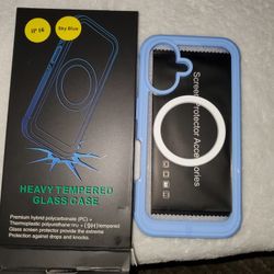 New Screen Protector And Light Blur IPhone 16 Phone Case