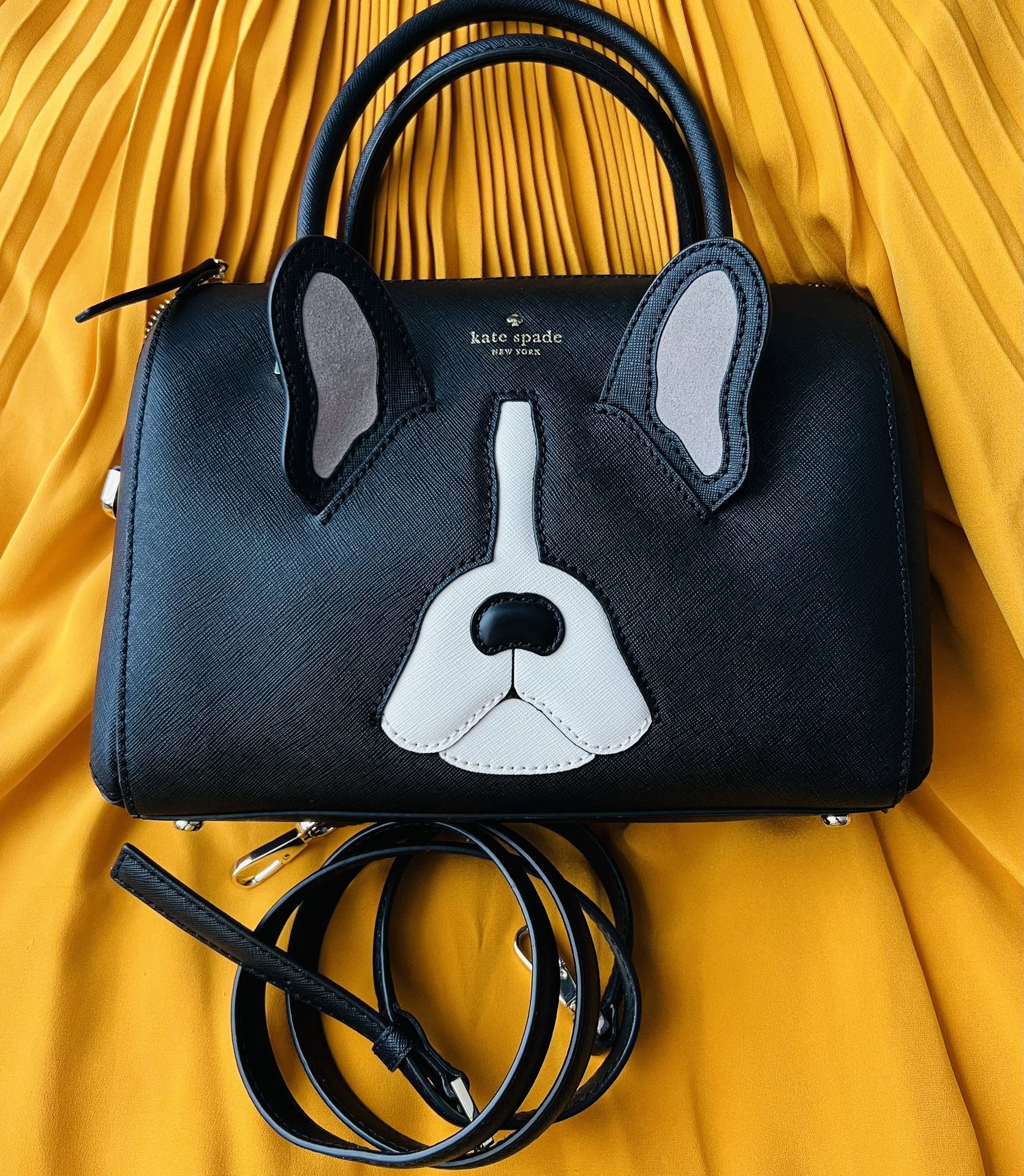 Kate Spade Ma Cherie Antoine Lane French Bulldog Bag