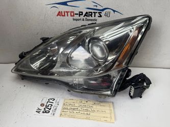 chipped lens 2006-2011 LEXUS IS250 IS 350 LEFT XENON HID HEADLIGHT OEM AY82573