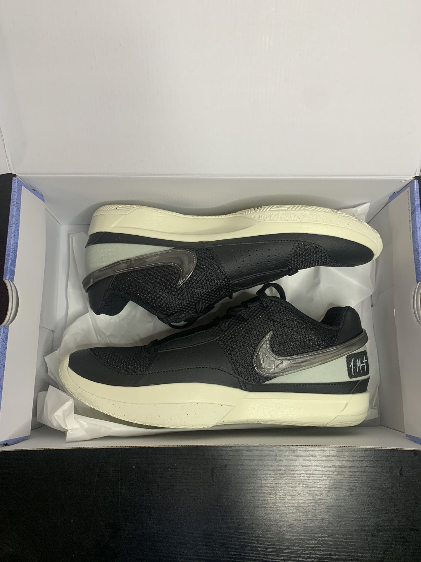 Nike Ja 1 Black Smoke Grey